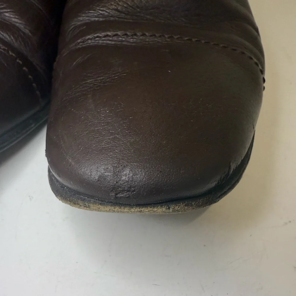GUCCI Wholecut Oxford Derby Dark Brown Leather Men’s Laced Shoes Size 11